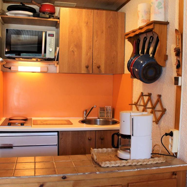 Studio cosy à Vars avec balcon, proche pistes et commerces, parking inclus - FR-1-330B-38 - Apartment (4 Erwachsene) - 5