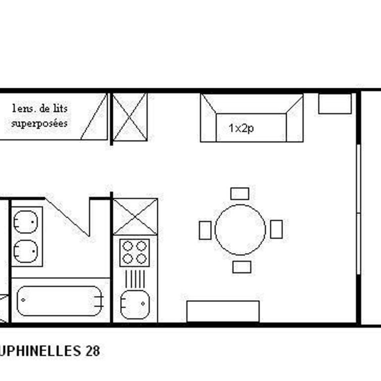 Studio cosy à Méribel, à 20m des pistes, avec balcon, casier à ski et accès facile aux navettes - FR-1-180-333 - Appartement (4 Adultes) - 17