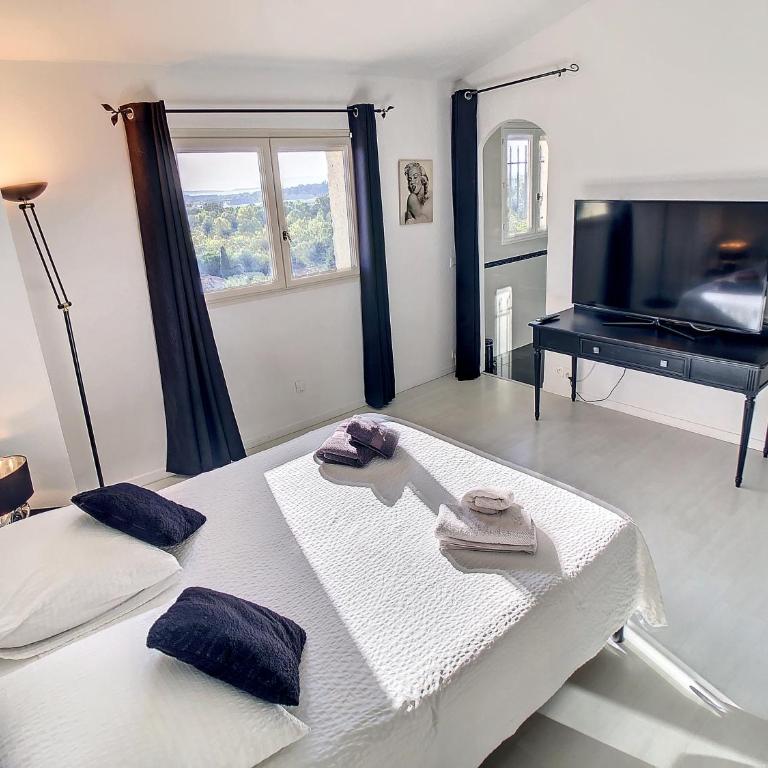 3 Bedrooms Villa near Cannes - Pool & Jacuzzi - Sea View - Villa 3 Chambres (6 Adultes) - 62