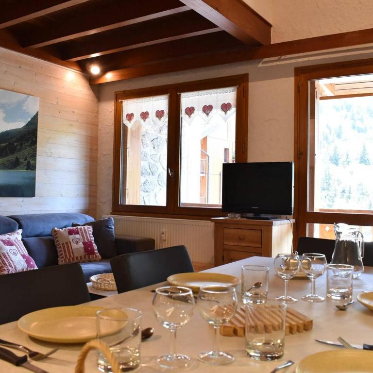 Appartement cosy 8 pers. Méribel Centre, proche pistes, internet inclus - FR-1-180-184 - Appartement (8 Adultes) - 8