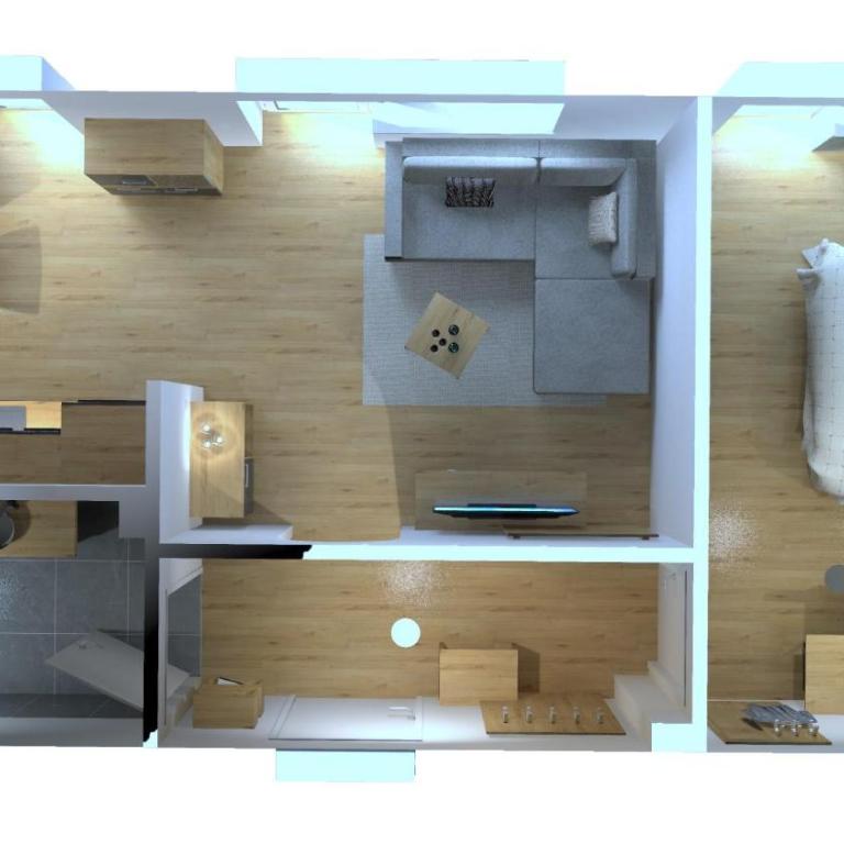 Apartments Austria - Apartment mit 1 Schlafzimmer und Dusche - 4