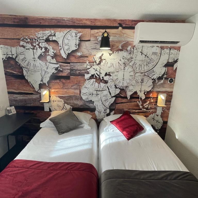 Hôtel The Originals Access, Bourges Nord Saint-Doulchard - Chambre Lits Jumeaux - 17