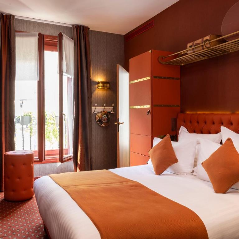 Hotel Whistler - Gare du Nord - Chambre Supérieure avec Balcon et Accès au Hammam Privé - 10