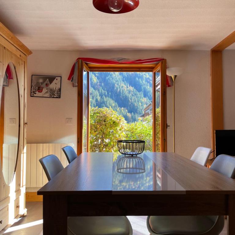 "CHALET LES ARAVIS" chalet et Appartements - Apartment mit Terrasse - 4