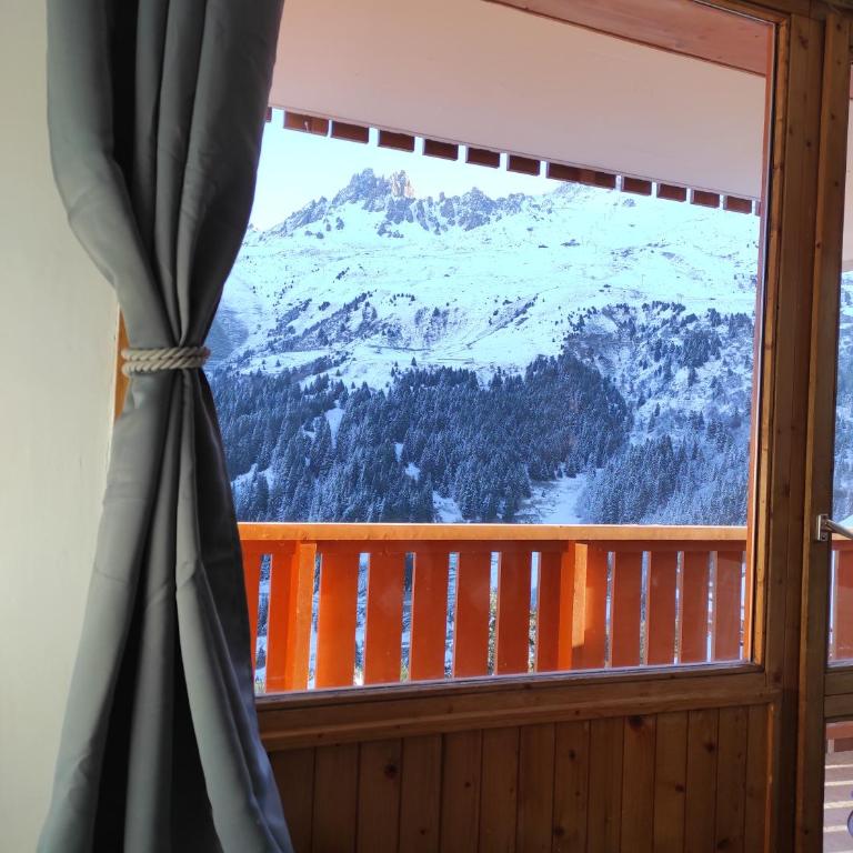 Appartement 3 étoiles avec balcon, vue montagne à Méribel Mottaret - Two-Bedroom Apartment - 7