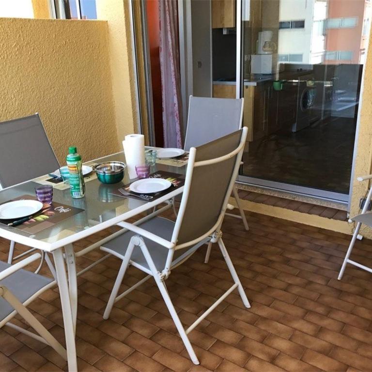 Appartement T2 Cabine 6 pers en bord de mer, parking privé, proche commerces et plage - Leucate - FR-1-81-49 - Appartement (5 Adultes) - 12