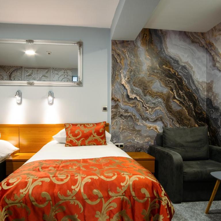 Hotel Villa Harmony - Panoramic View & Free Parking - Standardna Dvokrevetna Soba sa Bračnim Krevetom/Zasebnim Krevetima - 9
