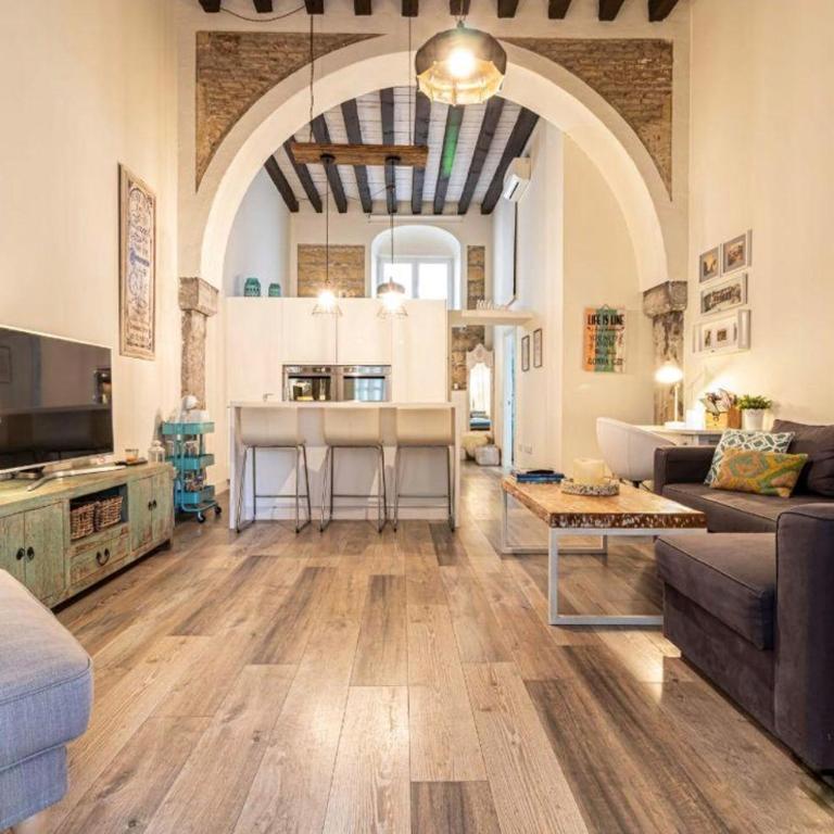 Loft Bodega San Blas con porche y parking - Apartamento de 1 dormitorio - 9