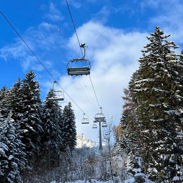 Cosy Studio for 5 near ski lift, Les Gentianes - Studio with Mountain View - 24