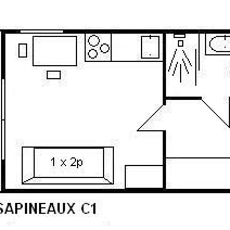 Charmant Studio Rénové pour 3 Personnes à Méribel, Proche Pistes et Commerces, Balcon Sud - FR-1-180-33 - Appartement 1 Chambre - 22