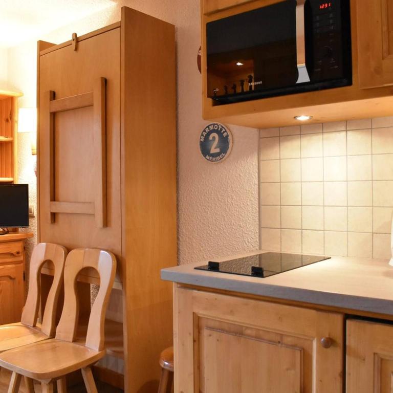 Charmant Studio rénové, balcon Sud, à 50m des pistes - Méribel - FR-1-180-35 - Appartement 1 Chambre - 10