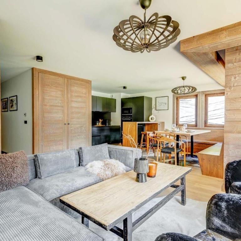 Mont d'arbois, 3 chambres avec terrasses et sauna dans la résidence - Appartement - 2