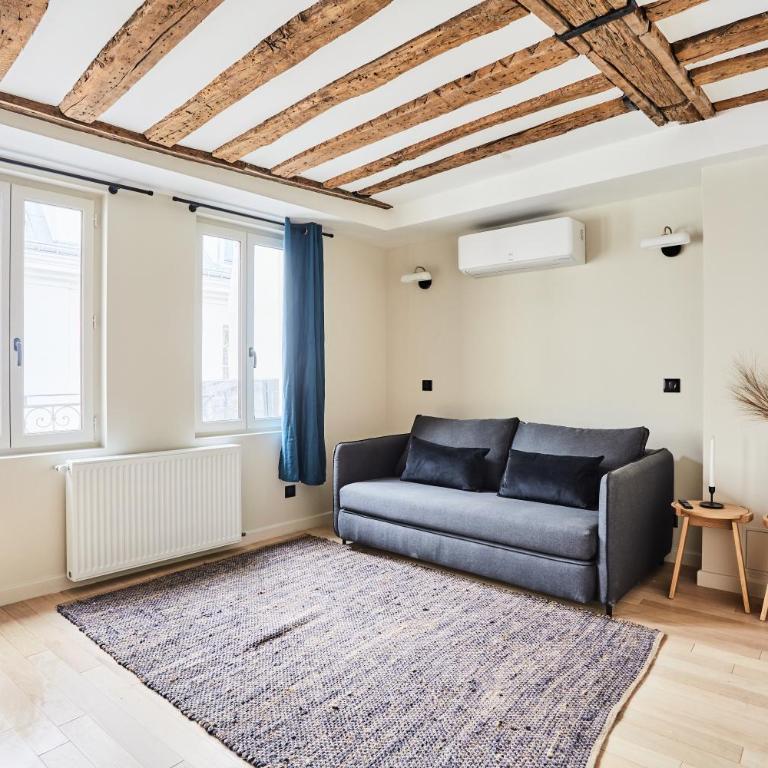 Residence Center of Paris by Studio prestige - Family Room with Shower - 12