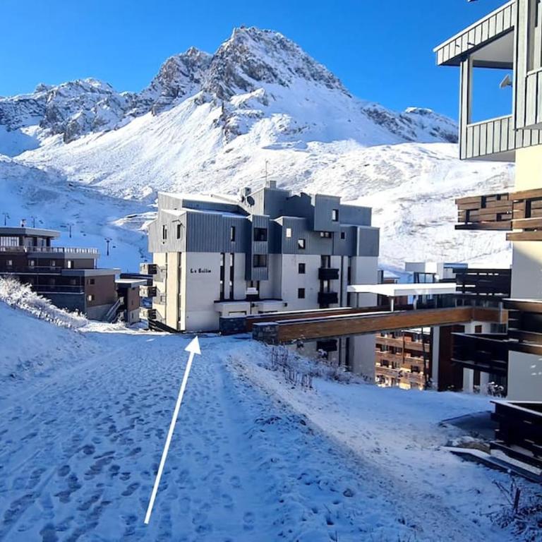 Mountain Break coeur du Val Claret pieds des pistes- Tignes - Lit queen size - Monolocale - 21
