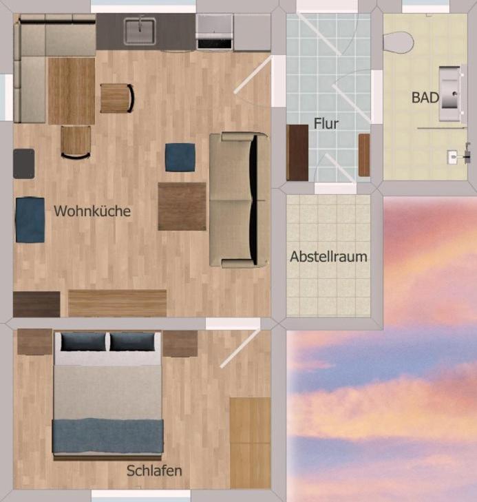 Apartment Almglück - Apartment mit 1 Schlafzimmer - 18