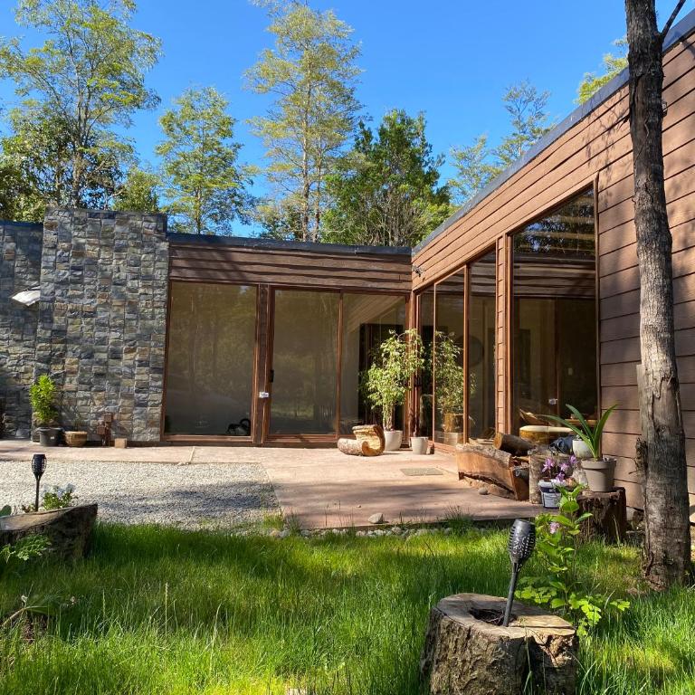 Refugio Los Coigues Casa en bosque con tinaja - Three-Bedroom House - 45