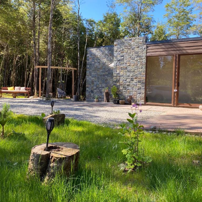 Refugio Los Coigues Casa en bosque con tinaja - Three-Bedroom House - 46