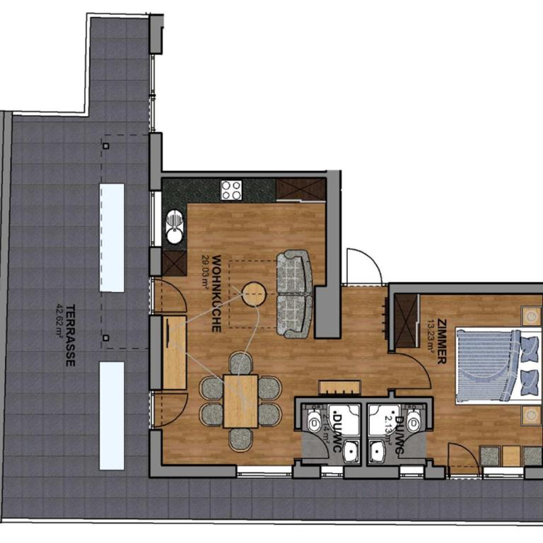 Haus Stefanie - Apartment mit 1 Schlafzimmer - 7