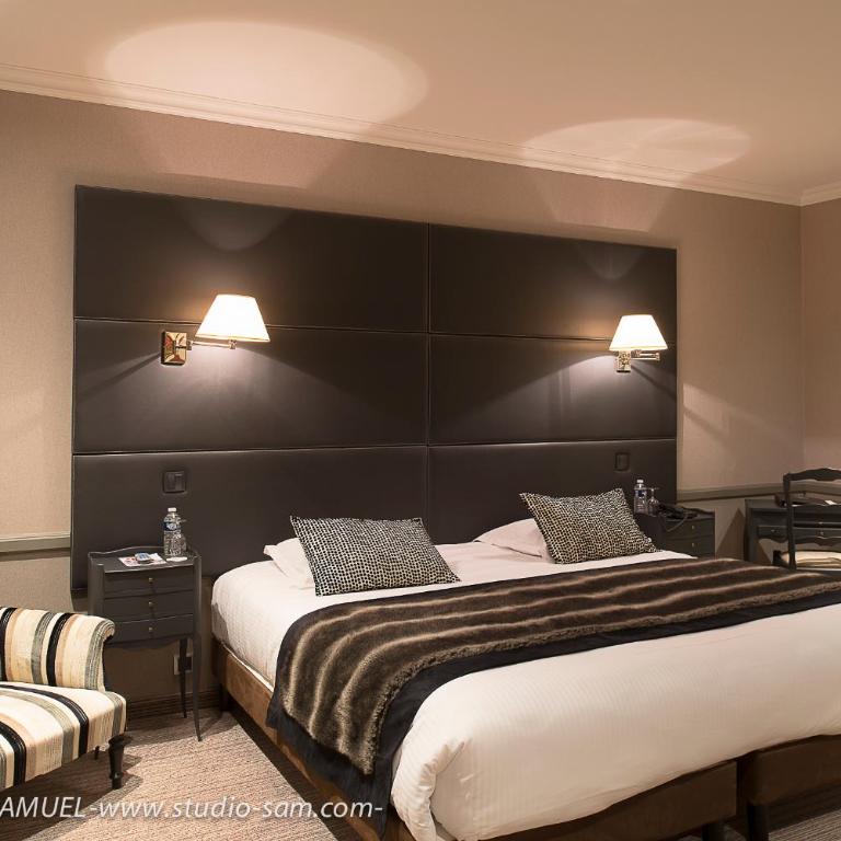 Le Grand Hotel & Spa - Chambre Double Contemporaine - Vue sur Parc - 1