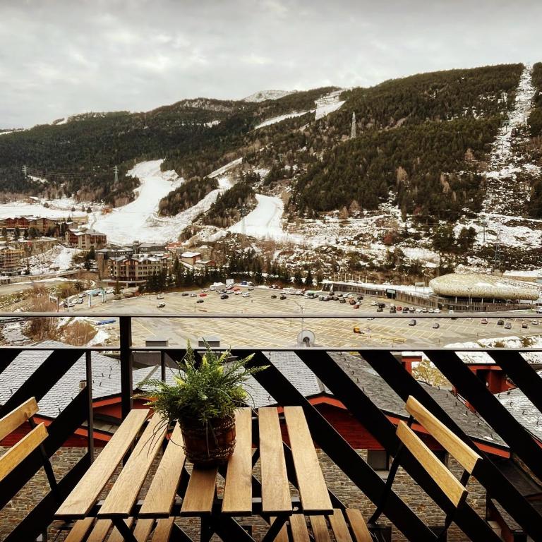 Apartament Mufló Apartamento encantador con vistas espectaculares a la X de Grandvalira - Appartement 1 Chambre - 1