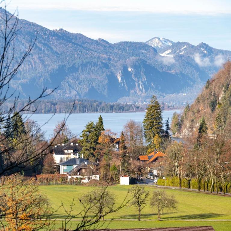 Wolfgangsee Appartements - Panorama Blick, Parkplatz, Balkon - Studio with Lake View - 8
