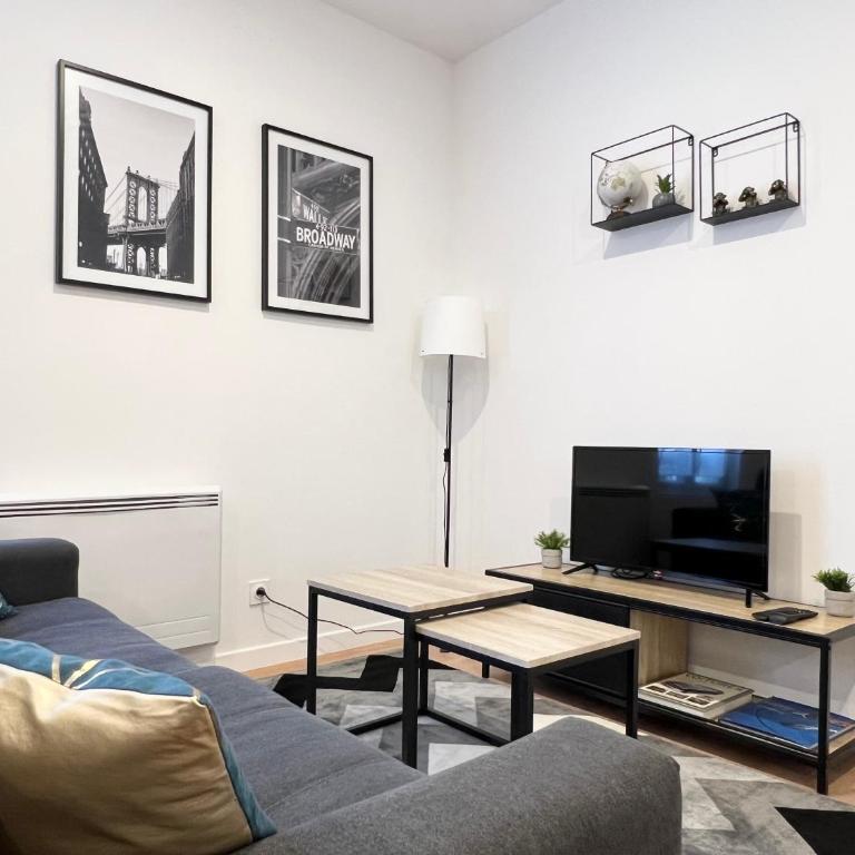 Le Musée 2, Industriel 2 pièces - Apartment mit 1 Schlafzimmer - 5