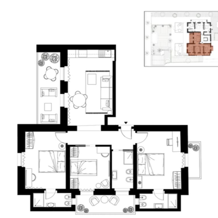 Elegance Riccione - Appartamento con 3 Camere da Letto - 6