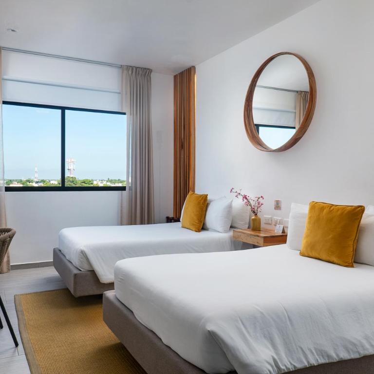 Balkon Boutique Hotel - Superior Double Room with Two Double Beds - 3