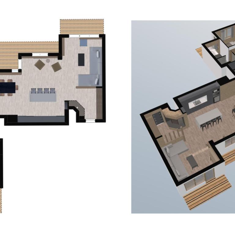 Luxueux appartement 4 pièces avec balcon, wifi, parking et services de conciergerie - FR-1-694-30 - Appartement - 2