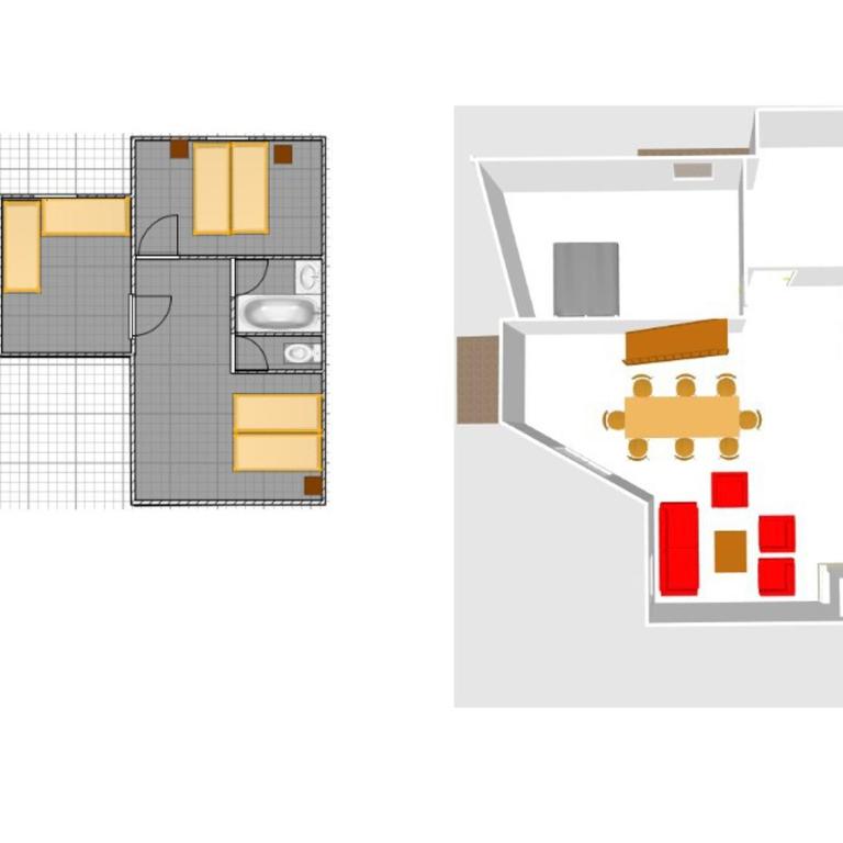 Duplex montagnard rustique avec cheminée, au vieux village de Val-d'Isère, au pied des pistes - FR-1-694-71 - Appartement - 2