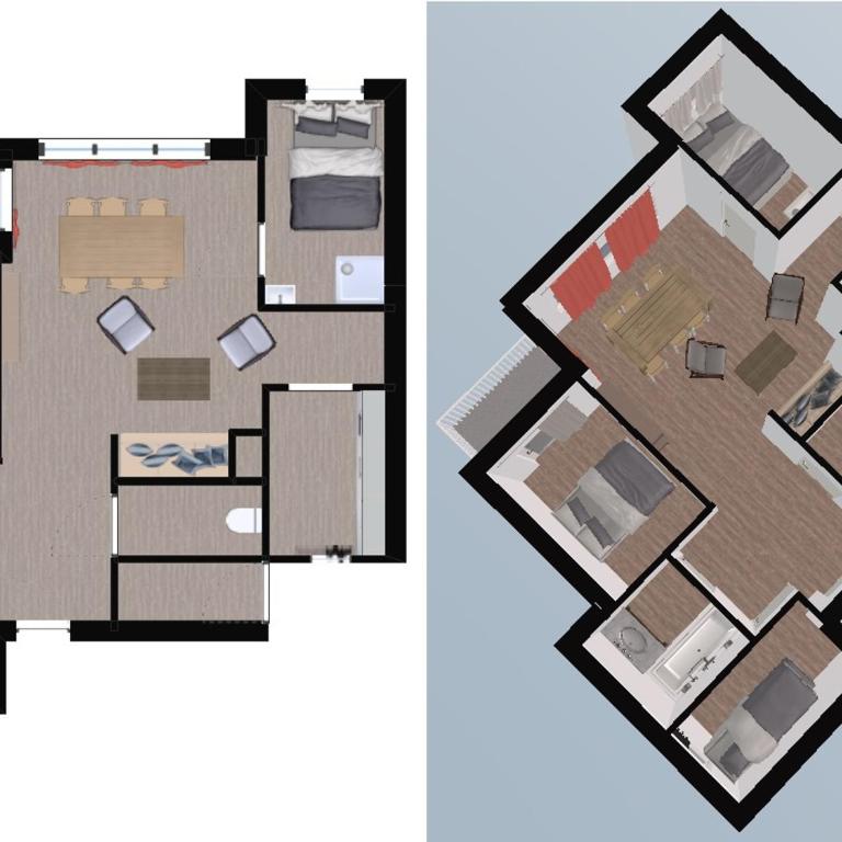 Appartement élégant avec wifi, au centre, pied des pistes, parking couvert, balcon sud/est, 6 pers. - FR-1-694-98 - Apartment - 2