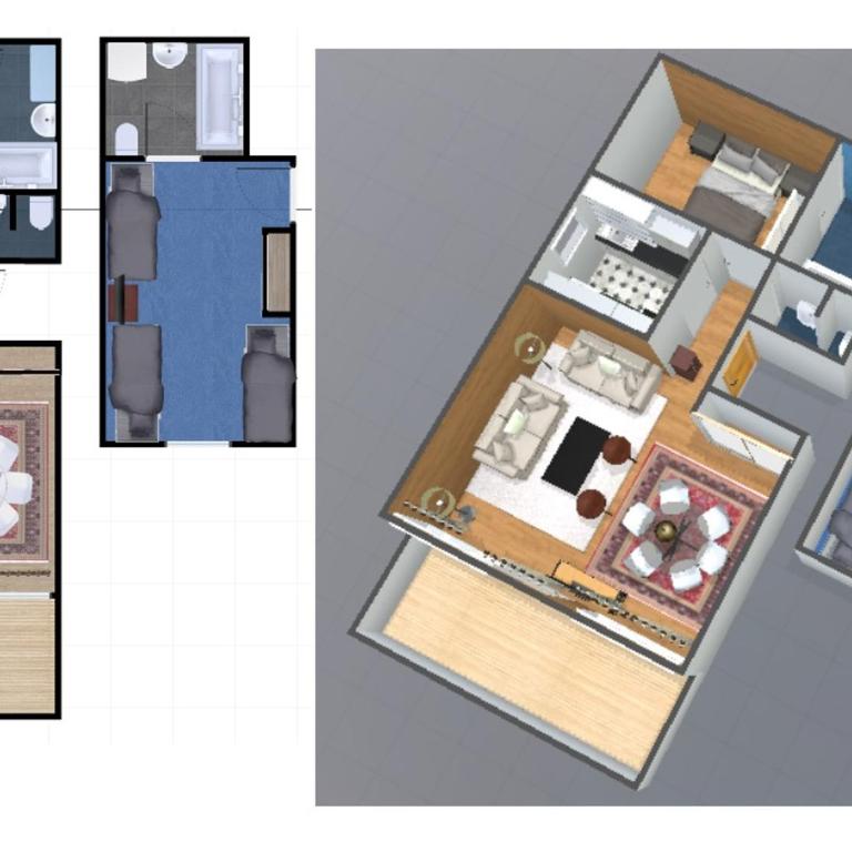 Appartement skis aux pieds avec terrasse sud et parking à Val-d'Isère - Apartamento de 2 dormitorios - 2