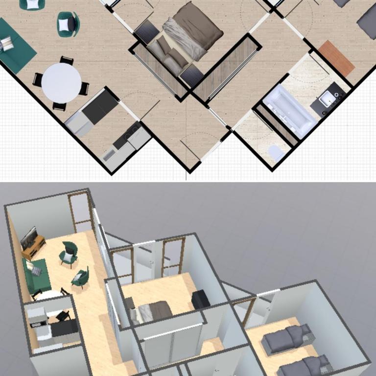 Charmant 3 pièces avec balcon, Wifi, acceptant animaux, au centre de Val-d'Isère - FR-1-694-252 - Appartement - 2