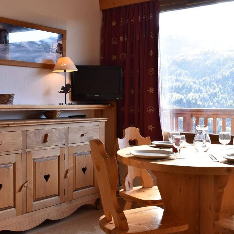Studio cosy avec balcon, proche télésiège, Méribel 4 pers. - FR-1-180-31 - Appartement 1 Chambre - 12