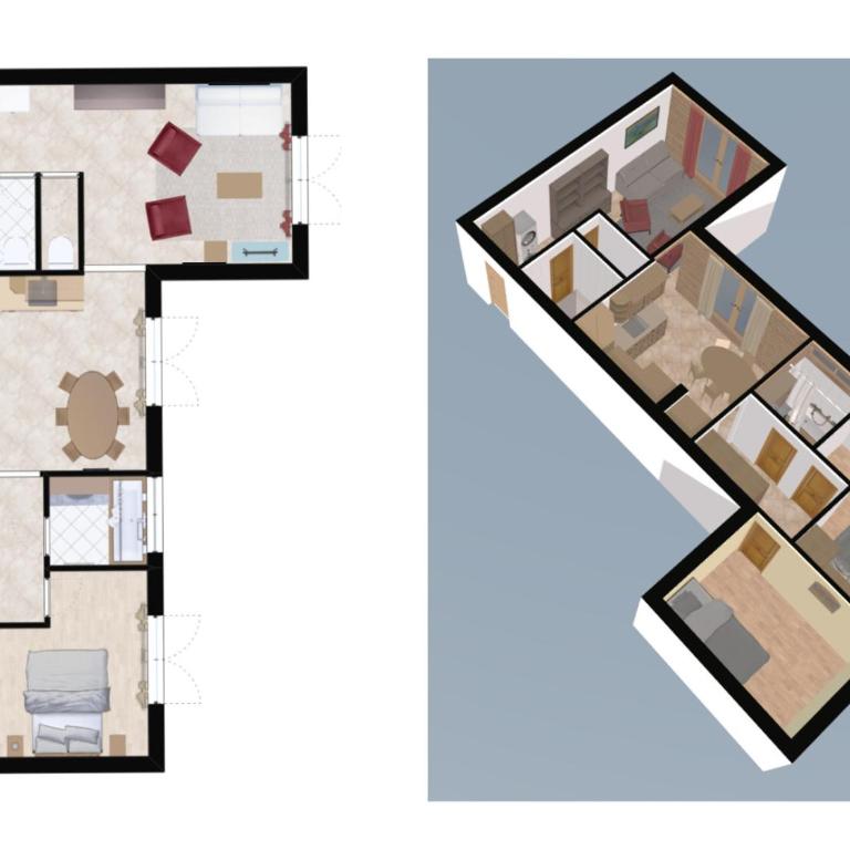 Appartement confortable et bien équipé à Val-d'Isère avec parking et terrasse - FR-1-694-301 - Appartement - 2