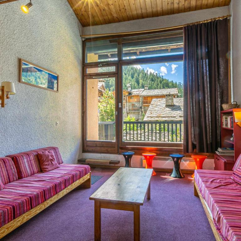 Duplex rustique avec grande terrasse au Sud, proche vieux Val-d'Isère - FR-1-694-310 - Appartamento - 2