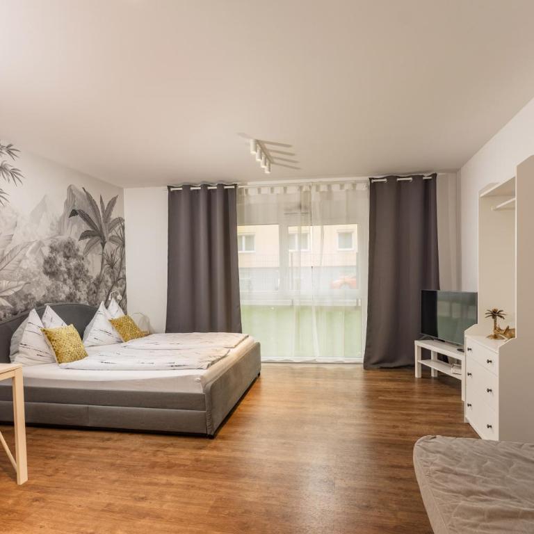 APSTAY Eggenberg I Self Check-in I Parking - Studio mit Kingsize-Bett - 6