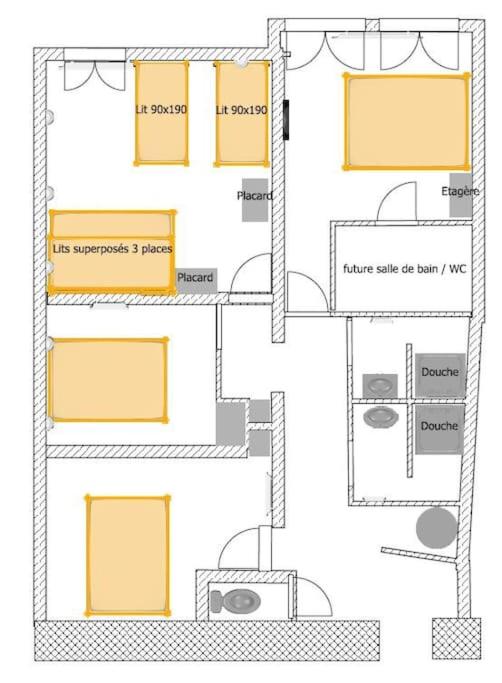 Gite Le Snow au coeur de Barèges ski et randonnées - Casa con 6 Camere da Letto - 24