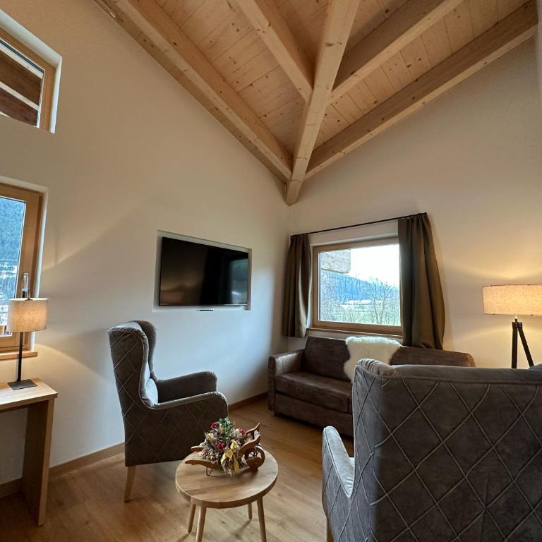Pension Dorferwirt - Apartment mit Blick auf die Berge - 8