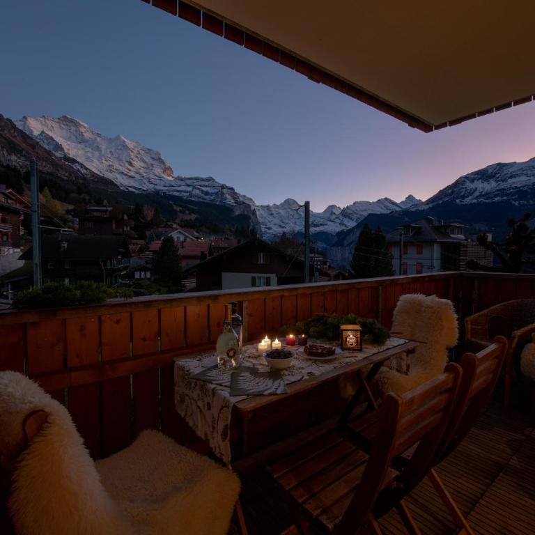 Chalet Stella Alpina - Apartment mit Blick auf die Berge - 17