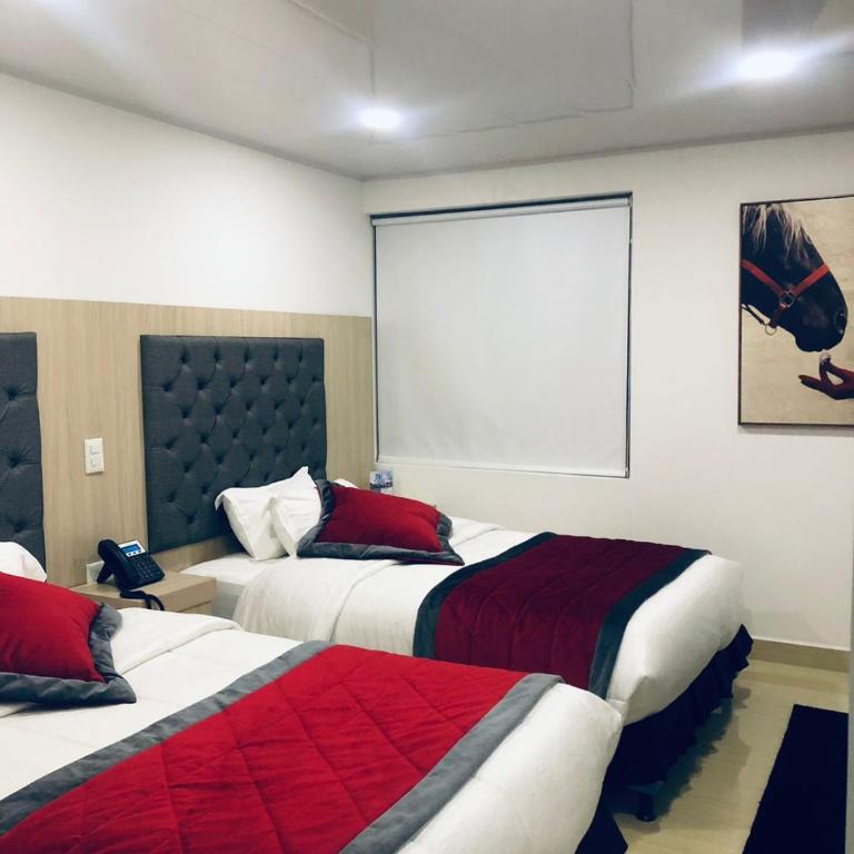 Hotel San Antonio Guarne - Habitación Doble - 2 camas - 1