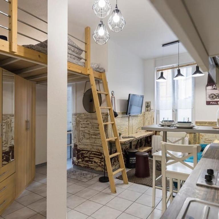 St Léon Strasbourg - Studio 3 Pers - Proche centre ville - One-Bedroom Apartment - 8