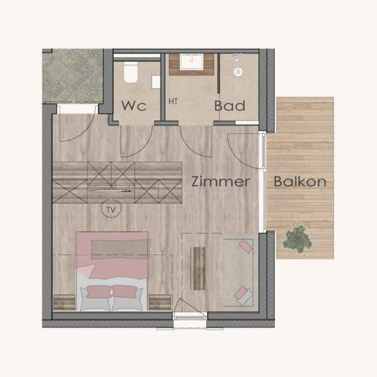 PEOPLE'S Hotel - Doppelzimmer - 2