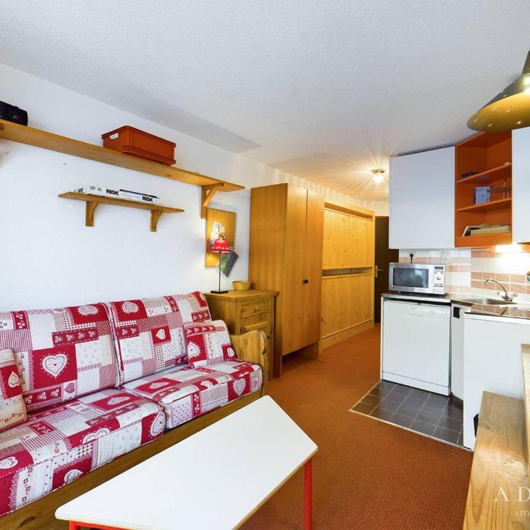 Appartement 2P à 80m des Pistes et Commerces, Balcon, Casier à Skis. - FR-1-398-569 - Appartement (6 Adultes) - 1
