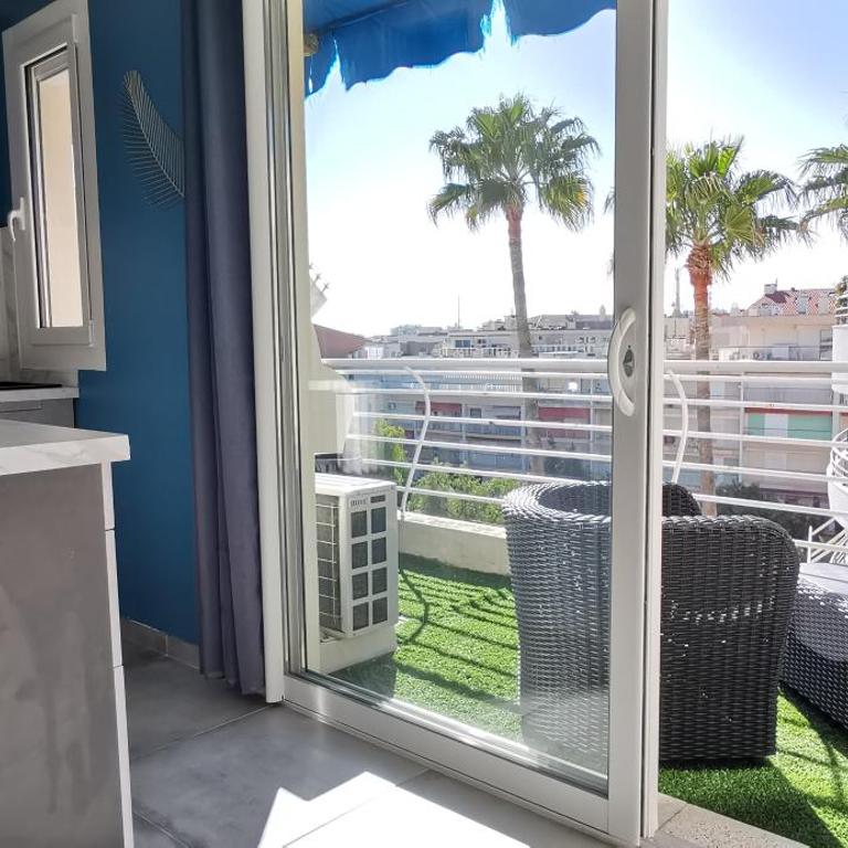 Cannes Pointe Croisette studio plage 2 min à Pieds - Appartement 1 Chambre - 16