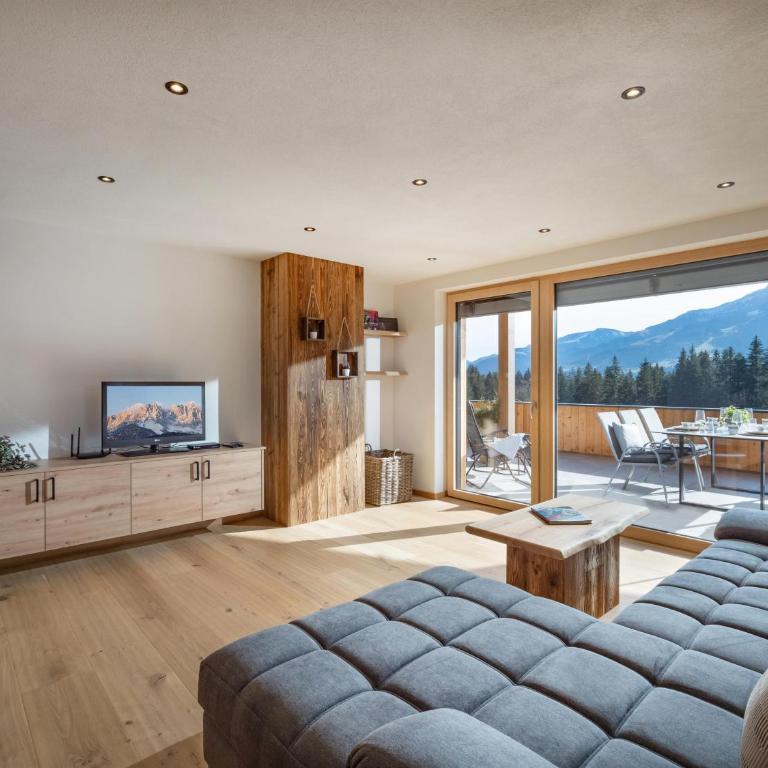 Ferienwohnung Bergliebe - Apartamento de 2 dormitorios con ducha - 1