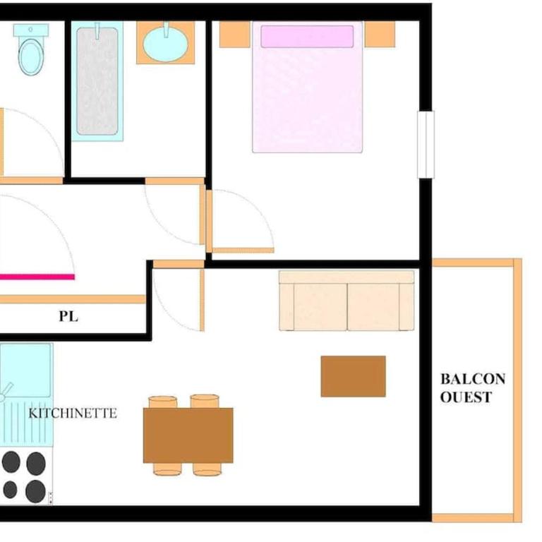 "Alpages de Val Cenis"-Skis aux pieds-Spa-Wifi-Garage-Calme! - Appartement 1 Chambre - 23