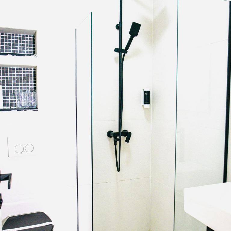 Templum apartments - Slavija square - Deluks Dvokrevetna Soba sa Bračnim Krevetom i Tušem - 2