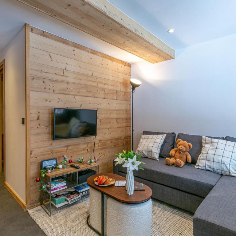 Appartement rénové 2022 avec wifi, balcon sud, 5 pers, équipements famille, proche commodités - FR-1-694-294 - Appartement - 2