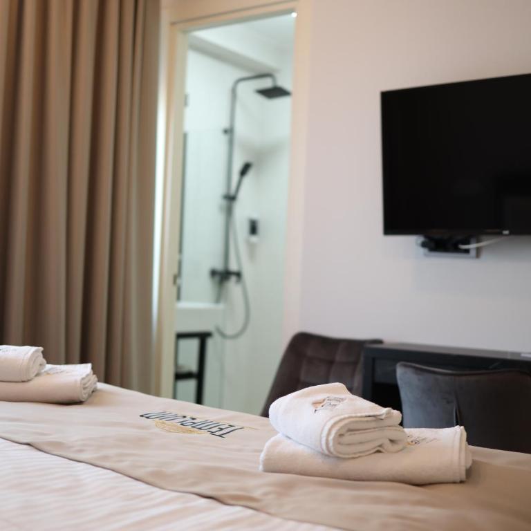 Templum apartments - Slavija square - Deluks Dvokrevetna Soba sa Bračnim Krevetom i Tušem - 3